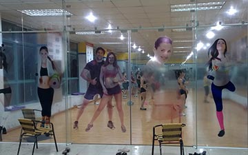 Decal màu trong suot